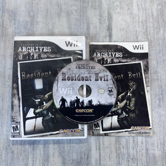 Resident Evil Archives (Nintendo Wii, 2009) Complete Tested Working - Picture 1 of 4